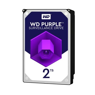 هارد دیسک اینترنال وسترن دیجیتال مدل WESTERN DIGITAL PURPLE WD23PURZ ظرفیت 2 ترابایت