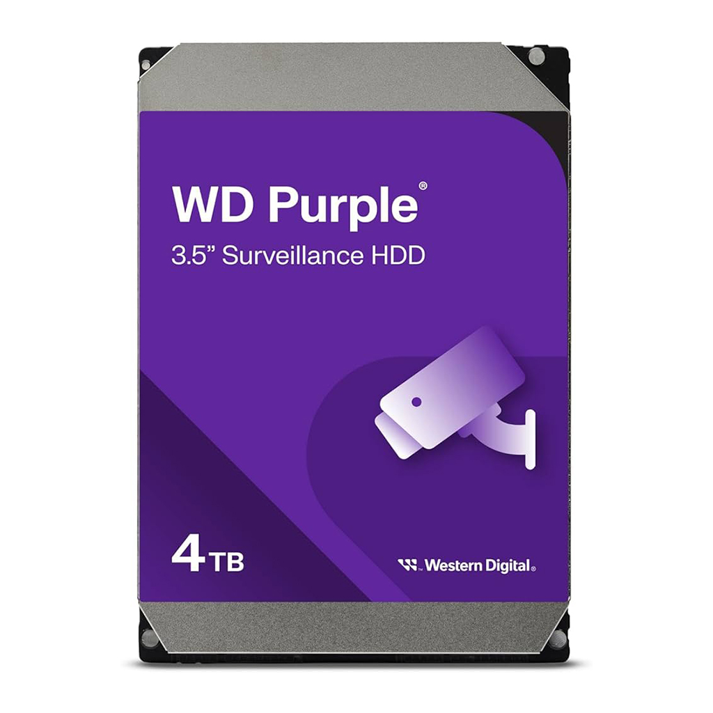 هارد دیسک اینترنال وسترن دیجیتال مدل WESTERN DIGITAL PURPLE WD43PURZ ظرفیت 4 ترابایت
