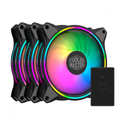 فن کیس کولرمستر مدل COOLER MASTER FAN MF120 HALO - 3 IN 1