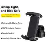 پایه نگهدارنده گوشی موبایل بیسوس مدل BASEUS QUICKGO SERIES BIKE