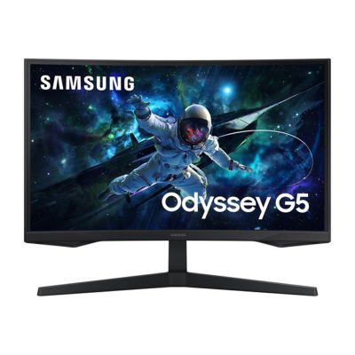 مانیتور سامسونگ مدل SAMSUNG ODYSSEY G5 G55C LS27CG552 سایز 27 اینچ