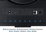 مانیتور گیمینگ سامسونگ مدل SAMSUNG ODYSSEY G70D LS32DG702 سایز 32 اینچ