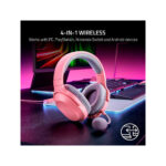 هدست گیمینگ ریزر مدل RAZER BARRACUDA X QUARTZ